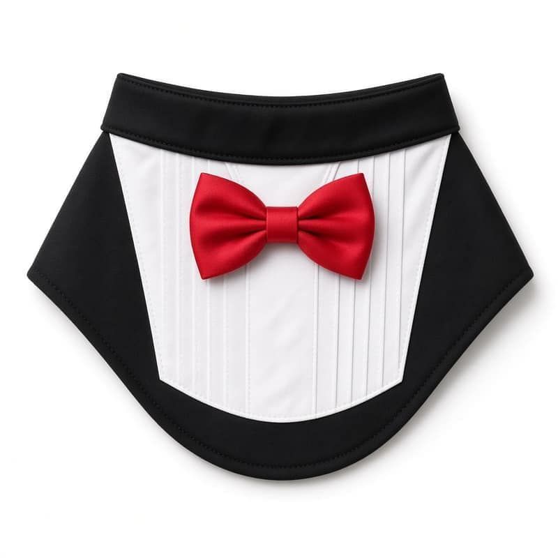 Holiday Tuxedo Wrap