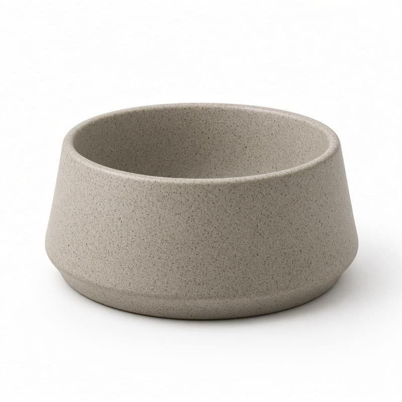 Stoneware Feeder Bowl