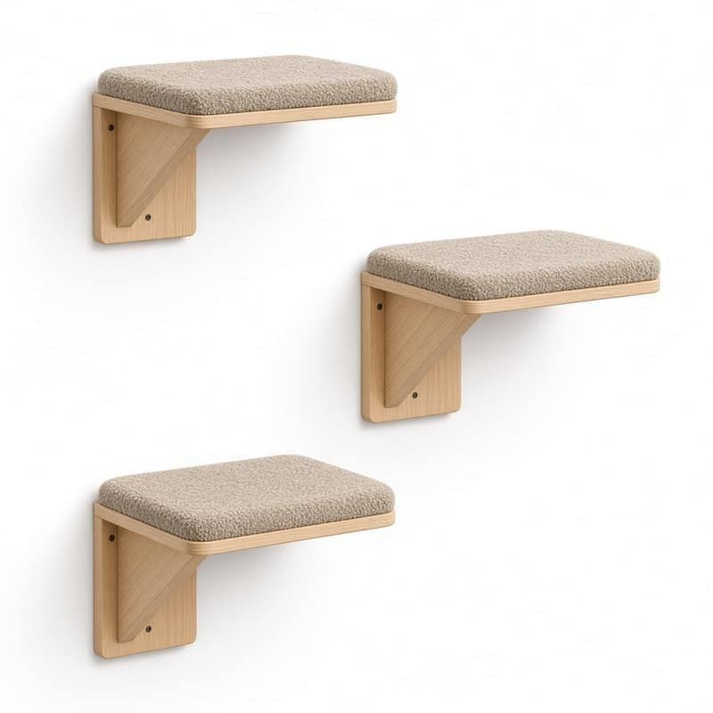 Cat Wall Shelf Set